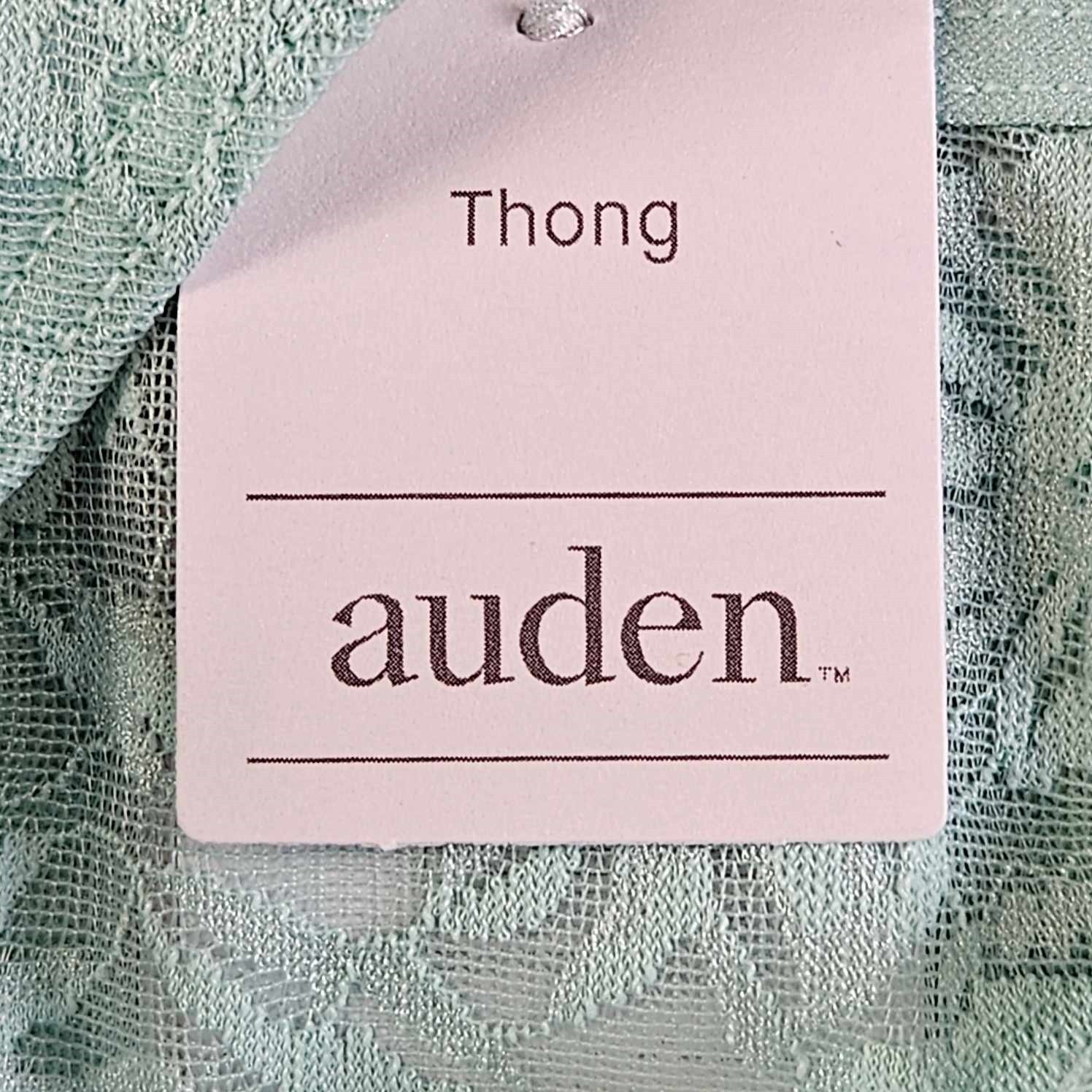 Auden 6pk Mesh Thong Underwear Womens Medium Stretch Green
