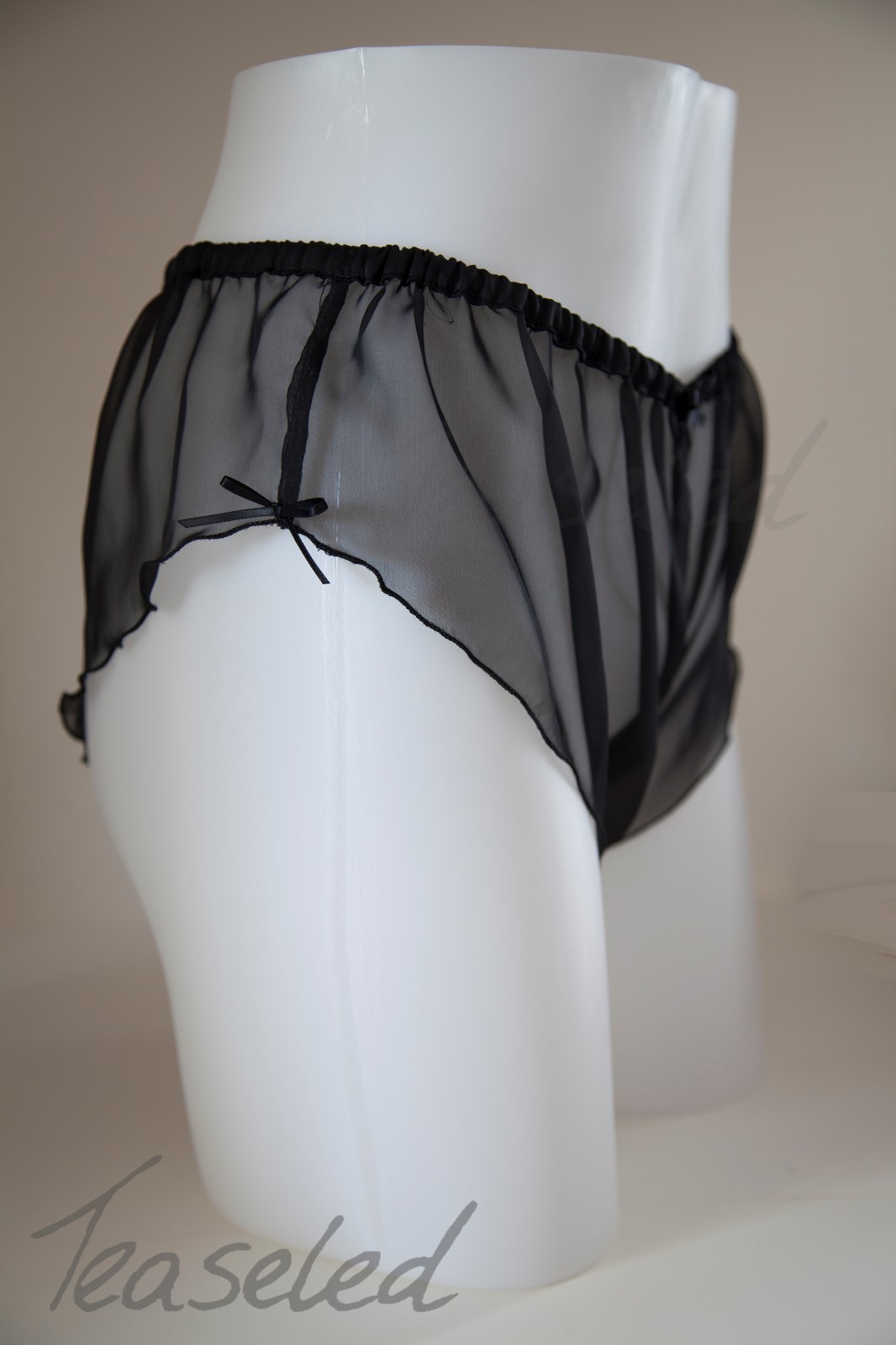 Sheer Chiffon Mini French Knickers Sexy Lingerie Panties mesh Multiple Colours