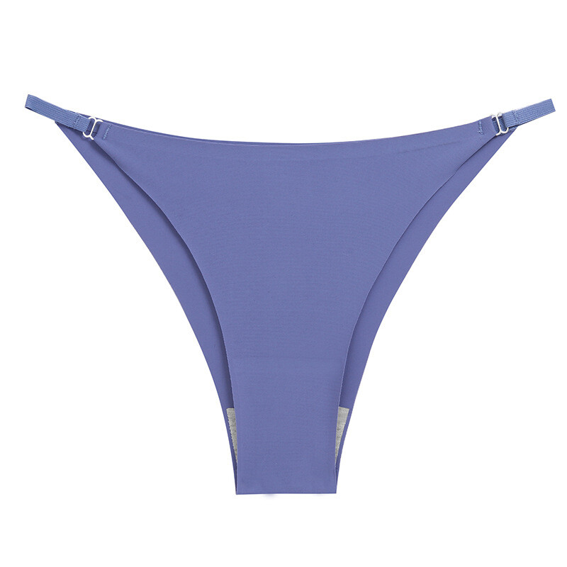 4 Pack Lot Sexy Womens High Cut Thong Panties Brief Low Rise Underwear Lingeries