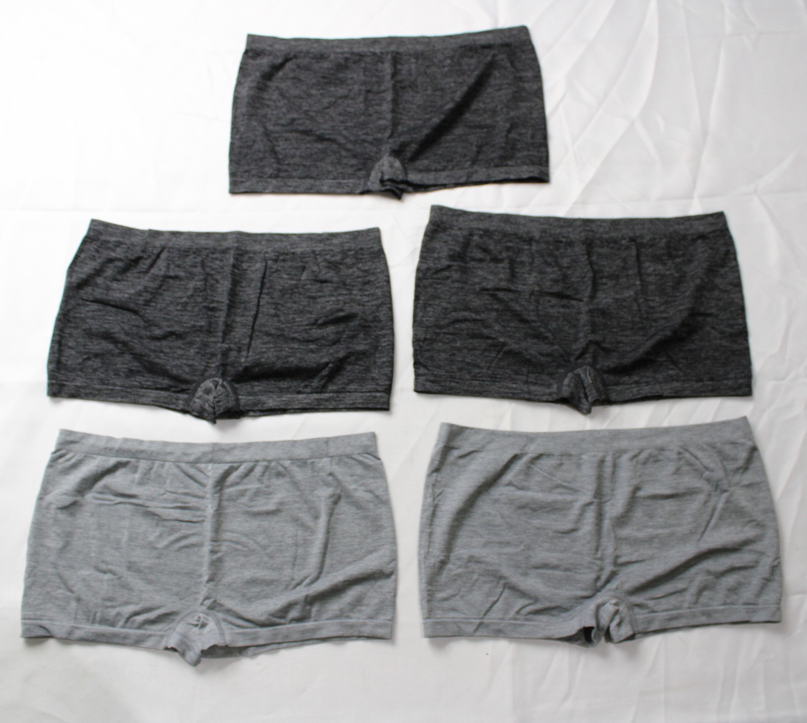 Ruxia Women’s Seamless Nylon Stretch Boxer Briefs DH3 Multicolor 4XL NWT