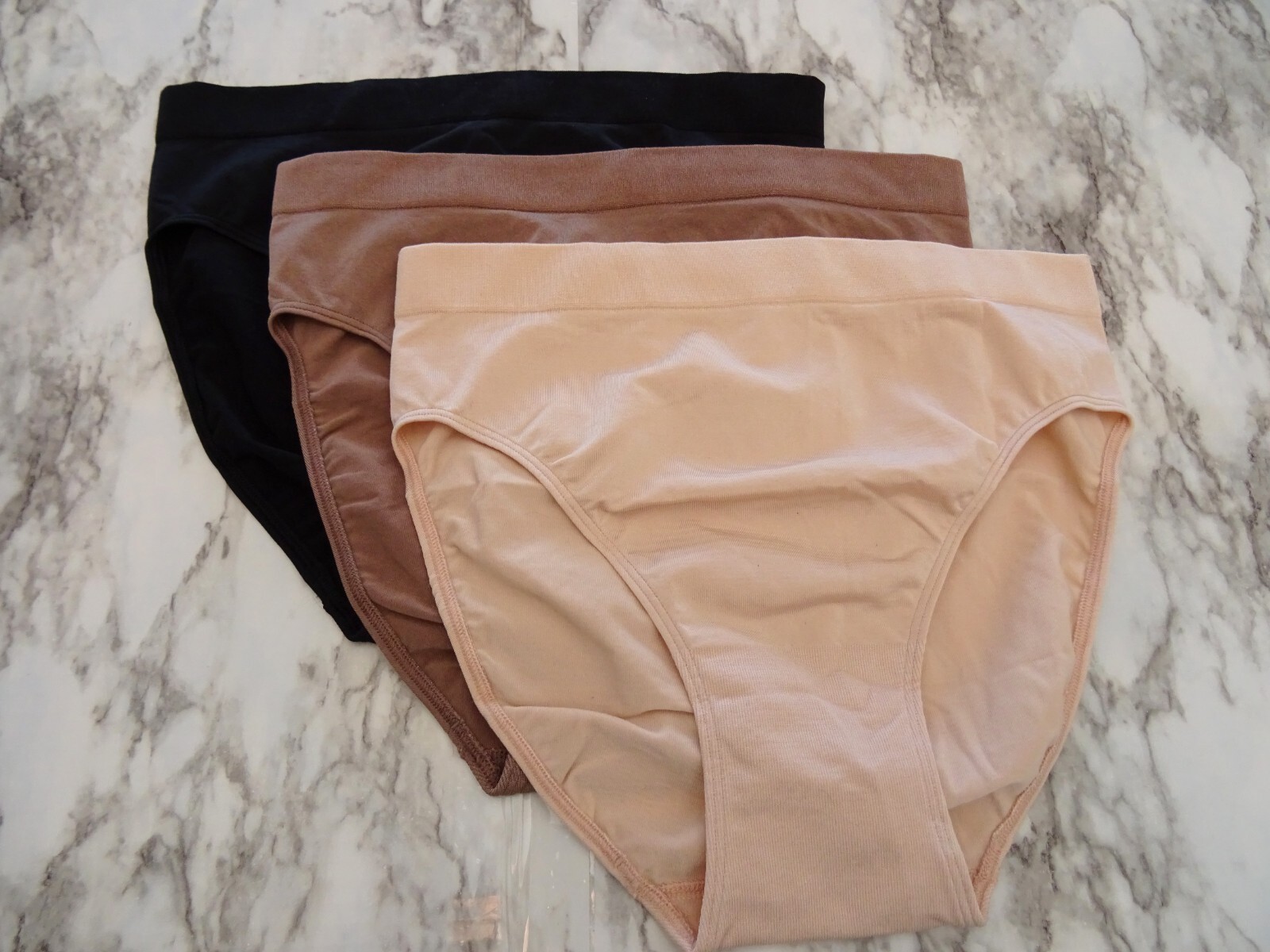 Wacoal 870275# B-Smooth Hi-Cut Brief 3-Pack Panties US Size S