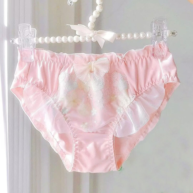 Sweet Girls Womens Panties Briefs Bow Japanese Princess Underpants Knickers New
