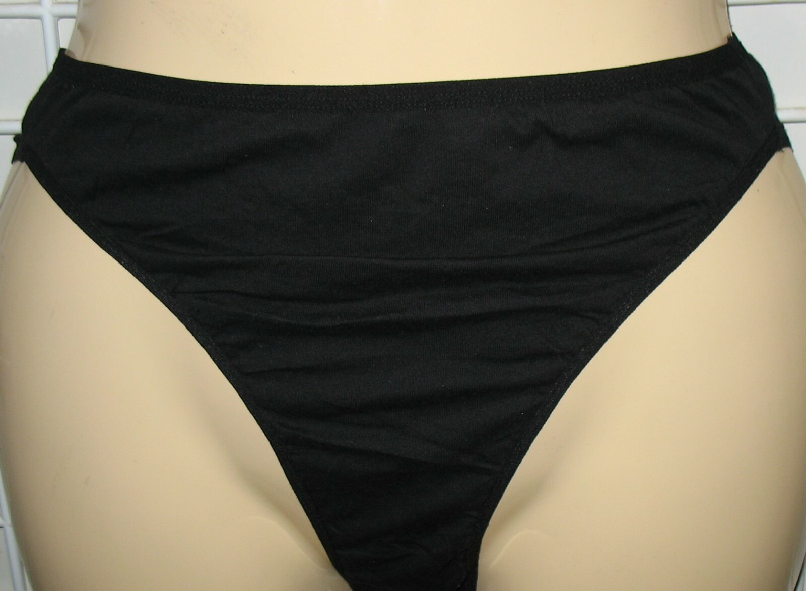 DELTA – NEW – XXL – BLACK – COTTON STRETCH BIKINI PANTY