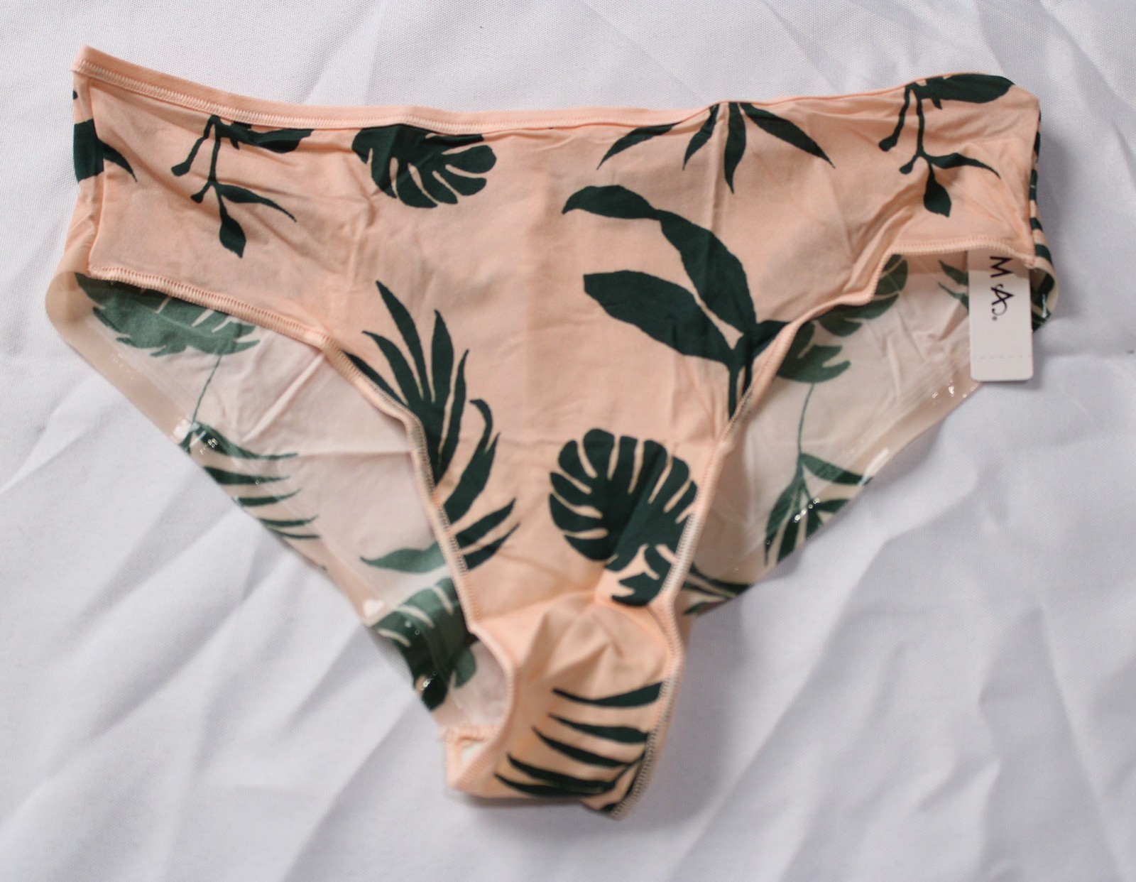 Soma Women’s Vanishing Edge Cheeky Hipster Panty DH3 Shadow Flora Large NWT