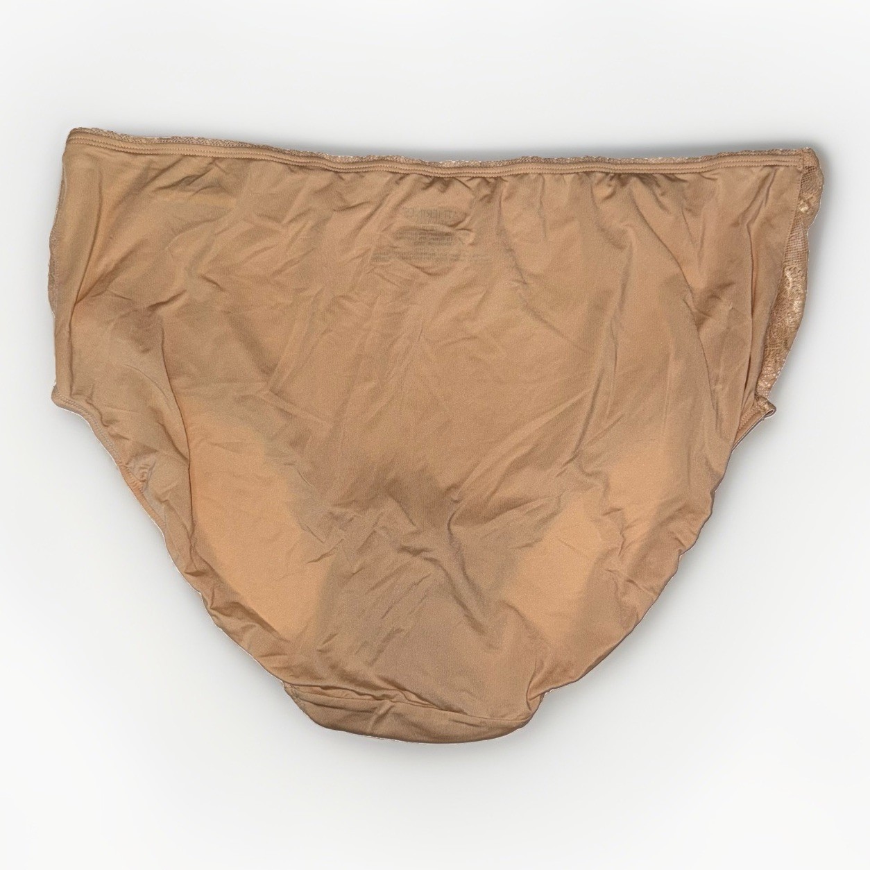 NWT Catherines Intimates Full Brief Panty Women’s Size 12 Nude Lace Plus Size