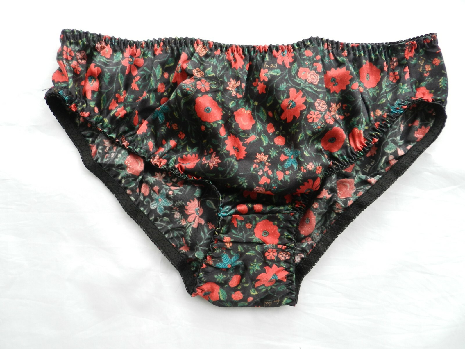 6 Pieces 100% Pure Silk Pattern Women’s Bikini Panties Size M L XL 2XL 3XL