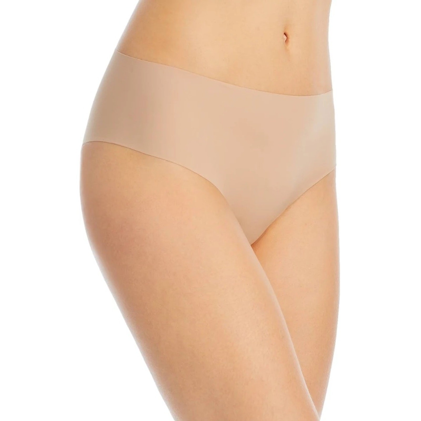 AQUA Intimates Women Chai Beige 4-pc Set Seamless Stretch Hipster Panties Size S