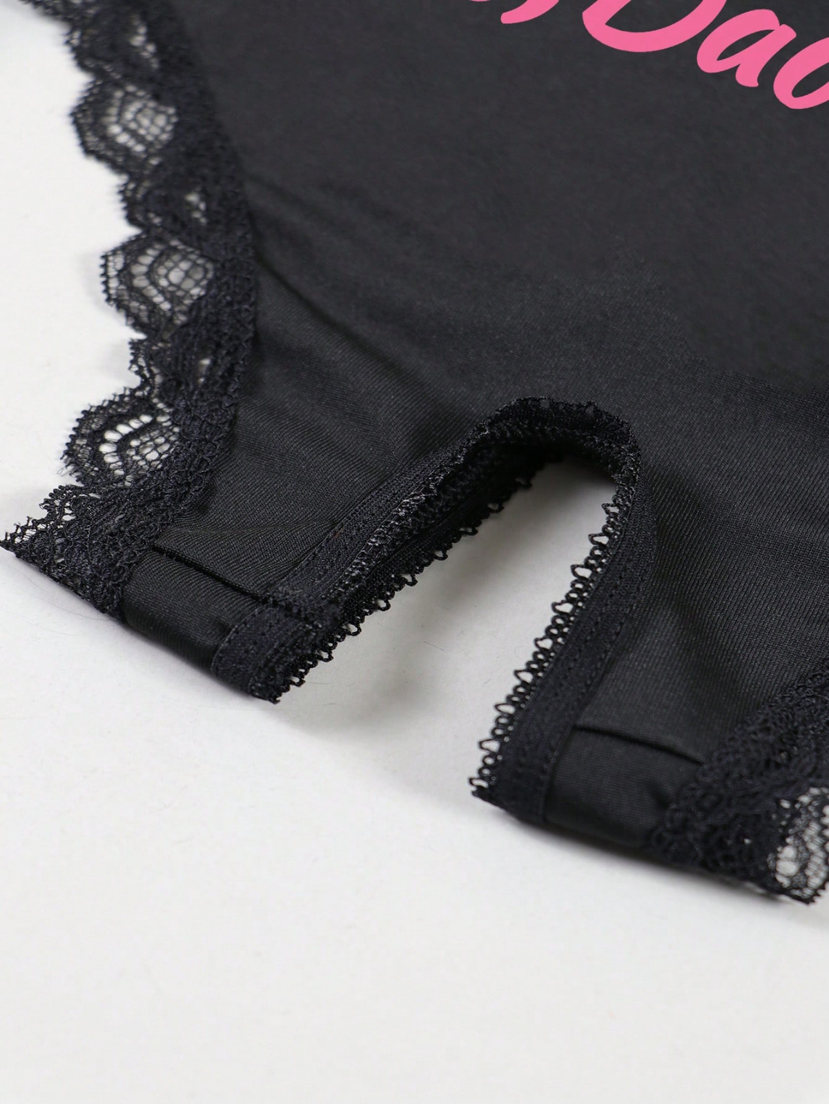 Women’s Yes Daddy BDSM Dom Open Back Backless Sexy Sissy Lingerie Brief Panty
