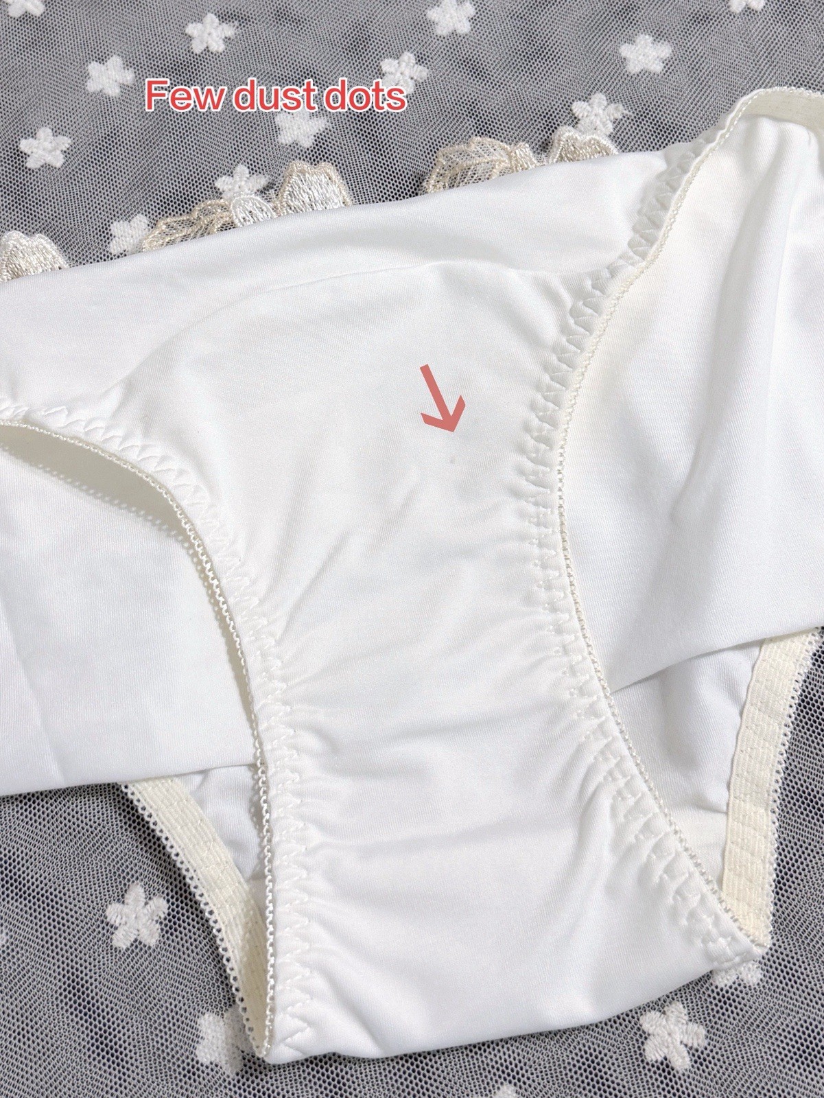 Set Of 4 US-XL/JP-5L Japanese Floral Embroidery Panties Extra Long Crotch Lining