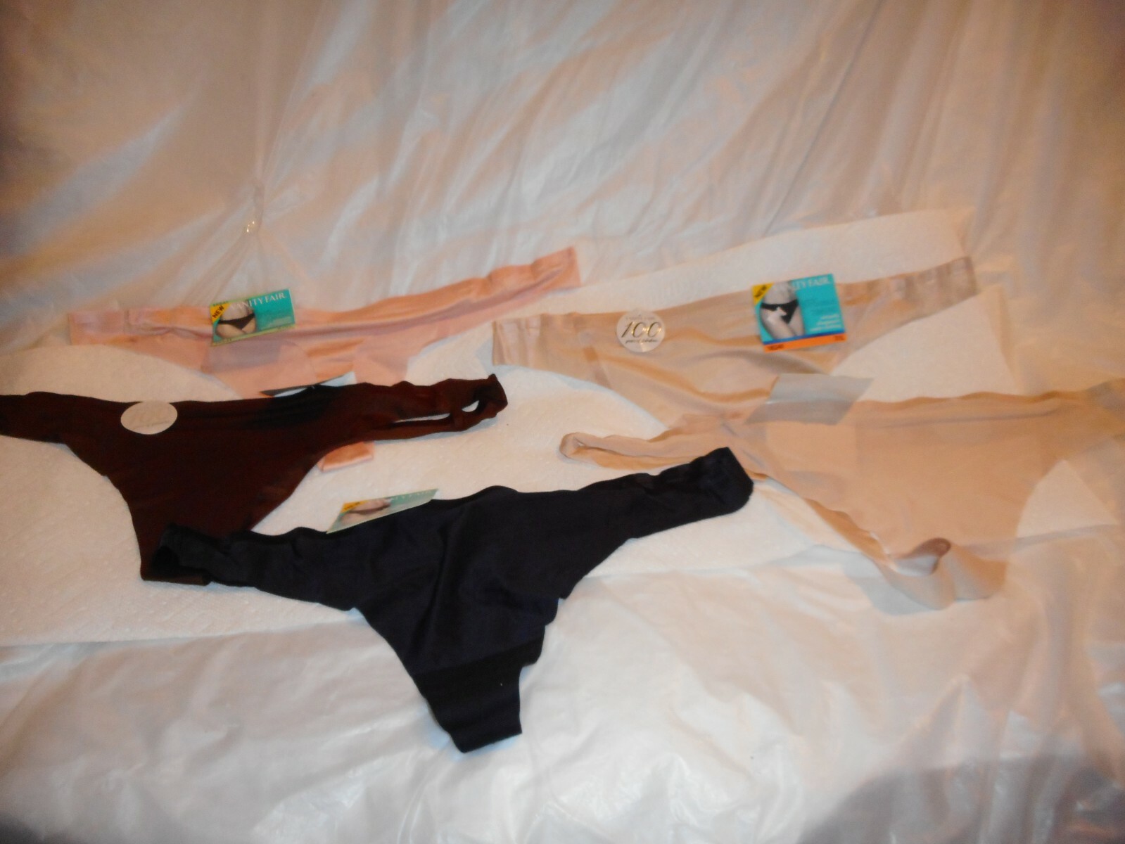 Vanity Fair Variety Panty THONGS Sizes Large & Extra Large Sold Separate