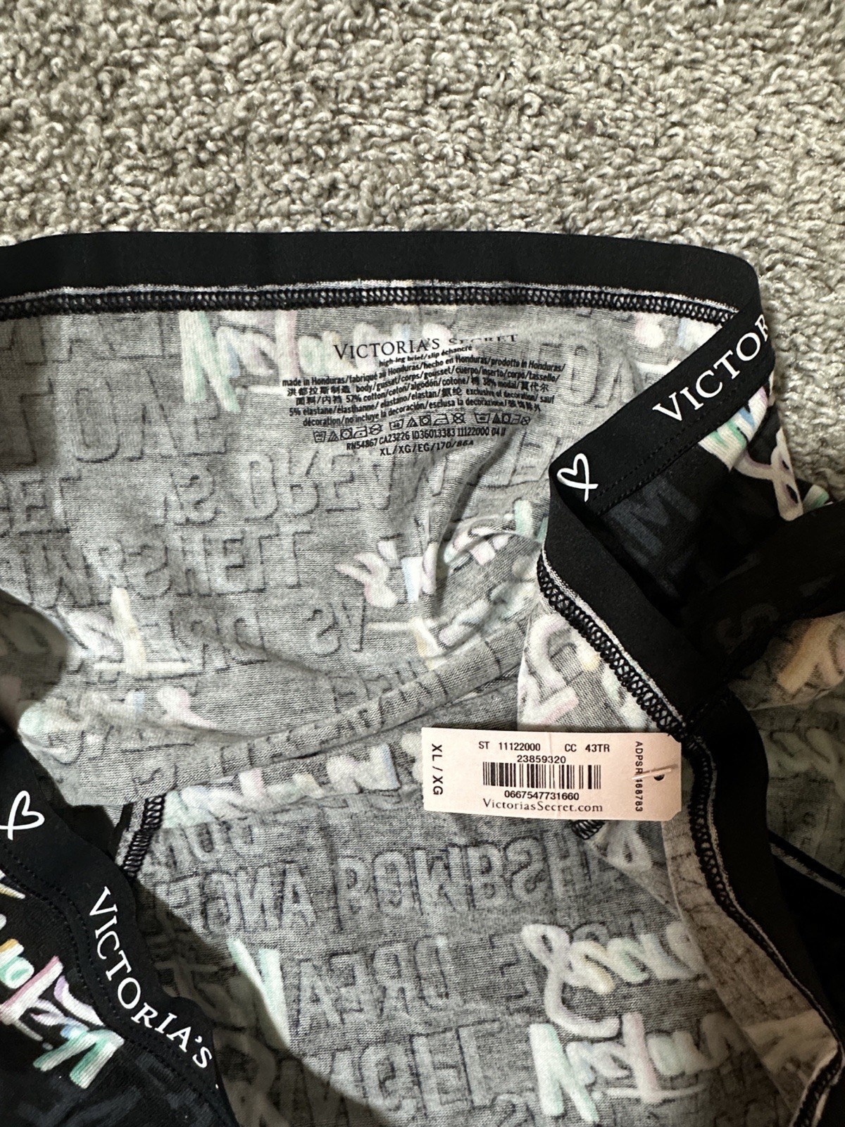 Victoria’s Secret High Leg Brief XL NWT