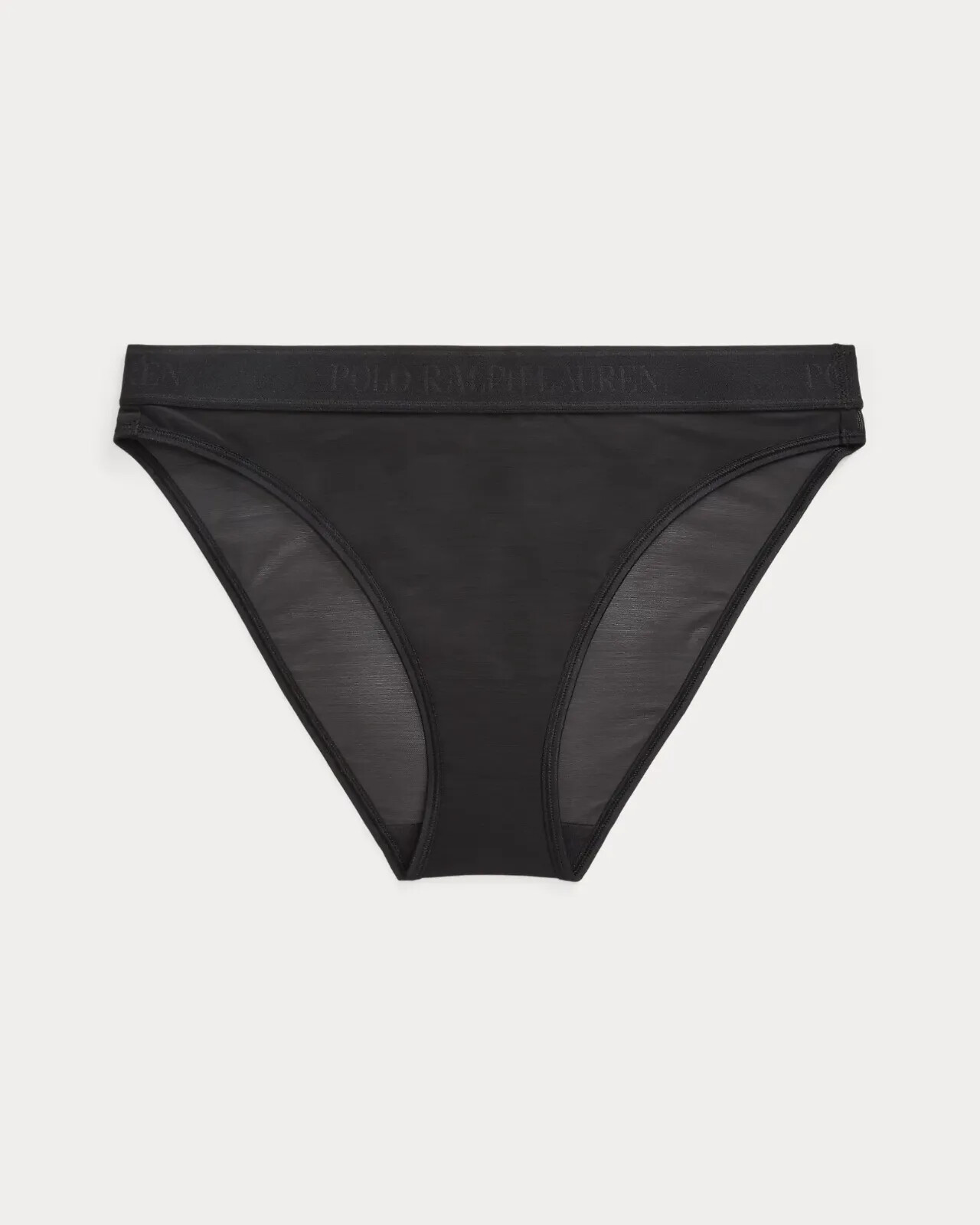 Polo Ralph Lauren TAILORED MESH BLACK BIKINI SZ XS L