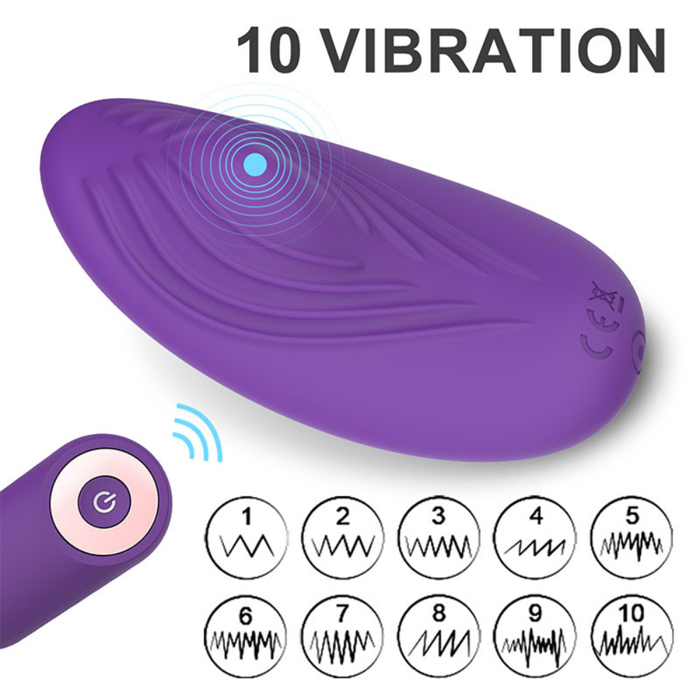 10-Mode Wearable Wireless Remote Control Waterproof Vibrating Panties For Women