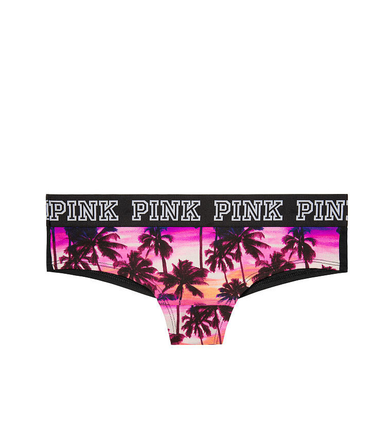 Victoria’s Secret PINK Logo Cheekster Panty Sunset Palm