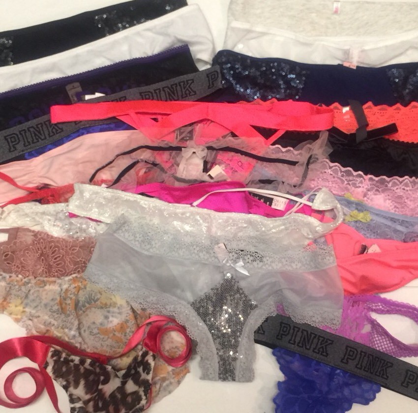 10x Victoria’s Secret Panty Pieces Size SMALL VS & PINK Styles W/tags NEW