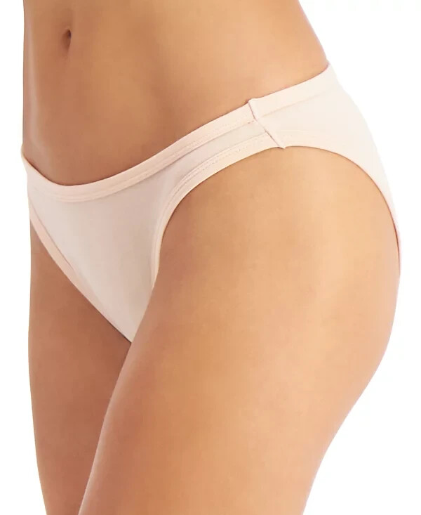Jenni Women’s Lace Trim, No lace Bikini Underwear, (INT3)