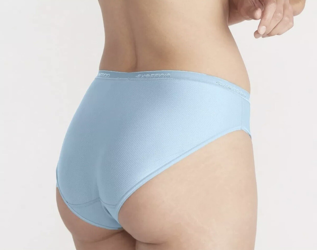 ExOfficio Give-N-Go BIKINI BRIEF Blue Woman Travel Mesh Panties S