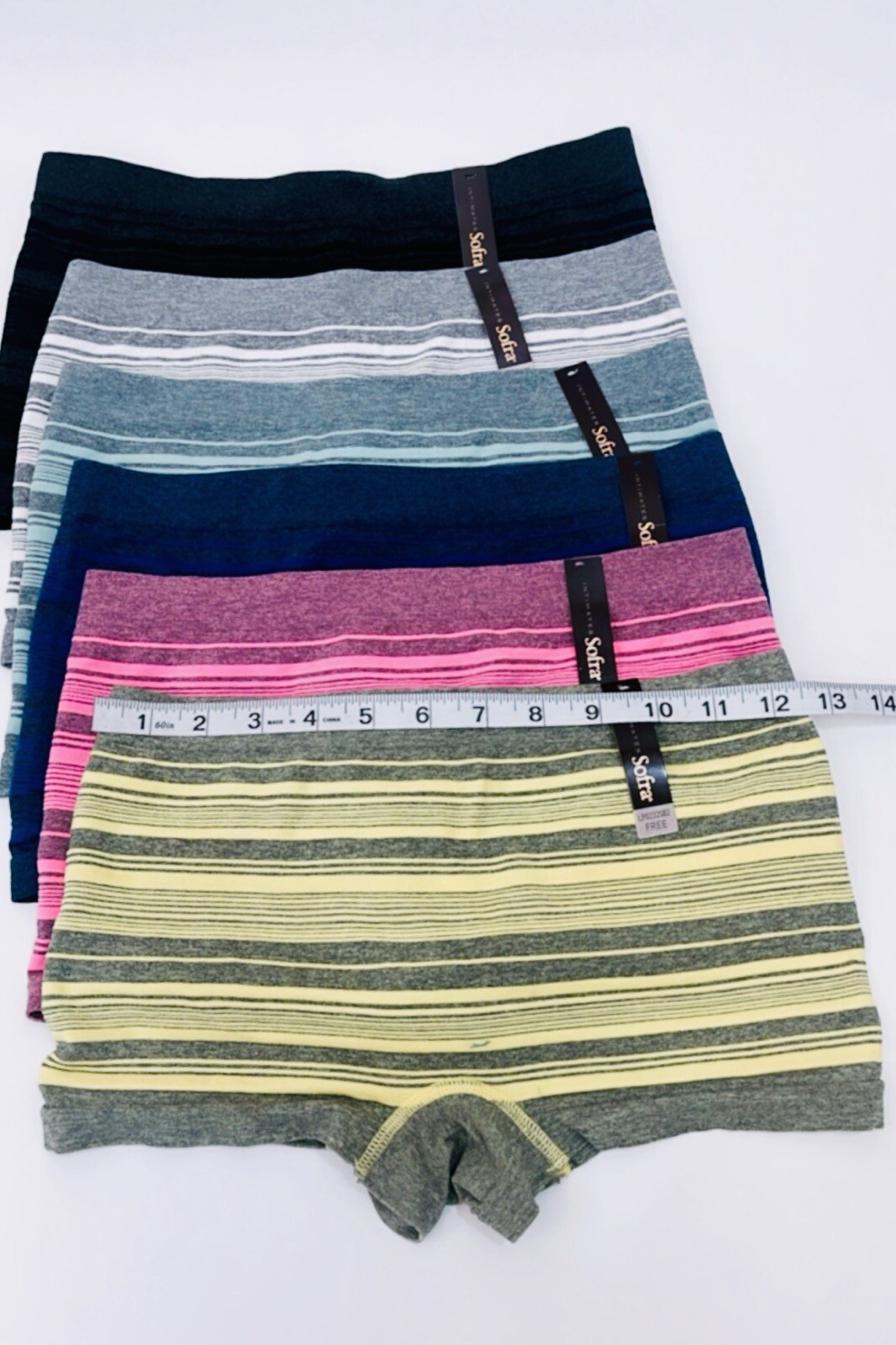 6 Pack Seamless Boyshorts Womens Underwear Lot Booty Panties Boxer Brief Spandex