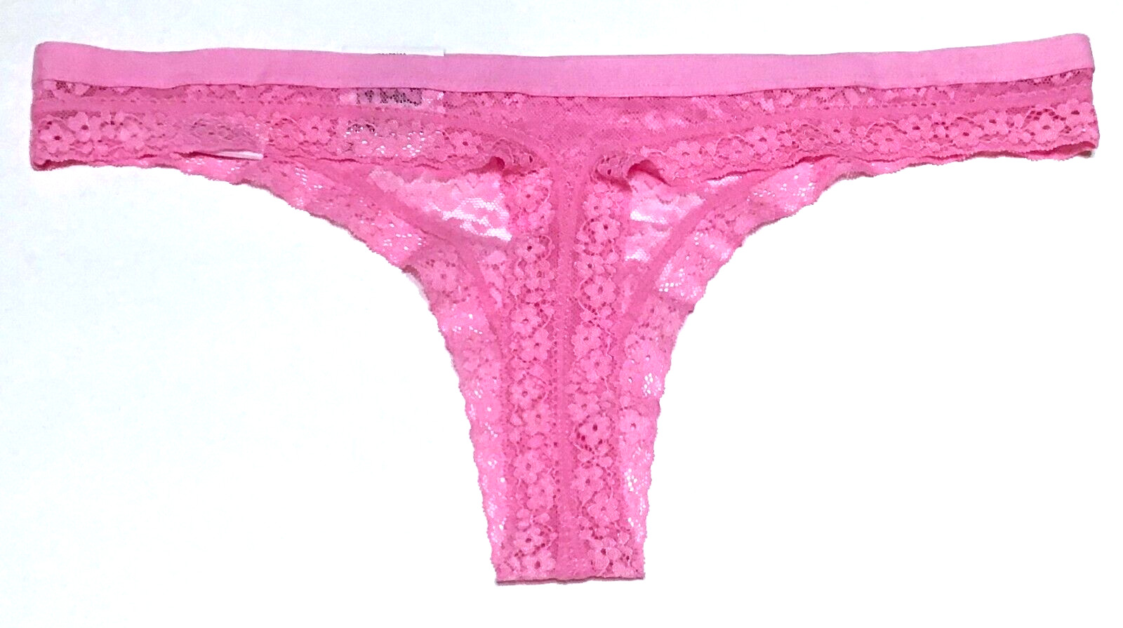 large – NWT Jenni all mesh pink thong panty $14.99 tag (d87)