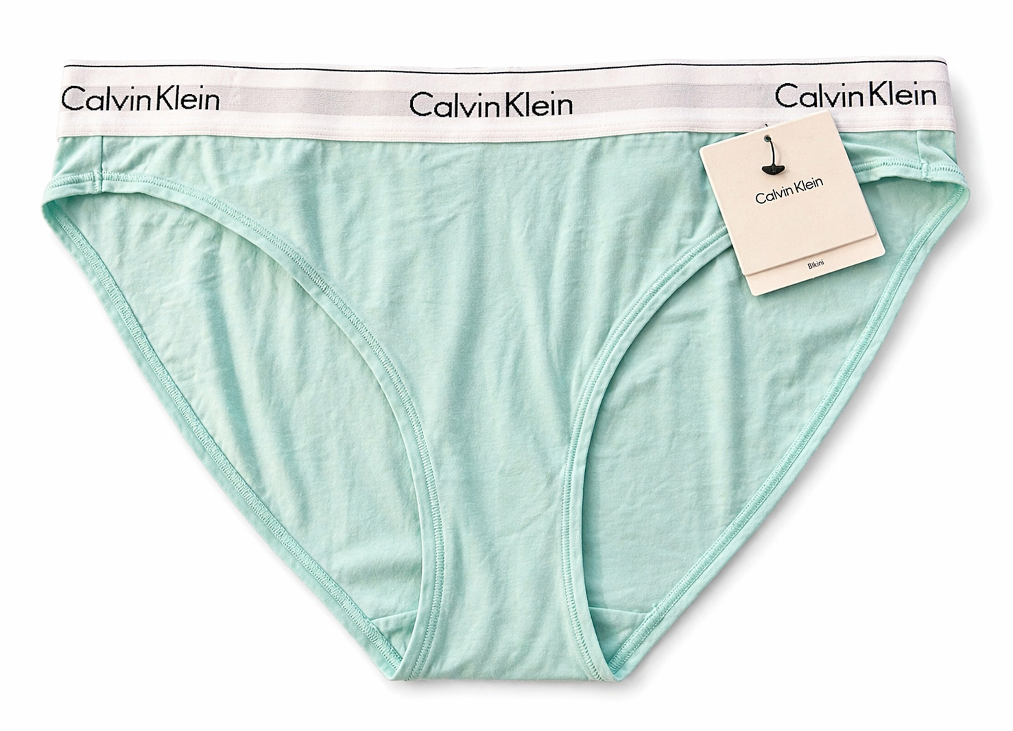 Calvin Klein Women’s Modern Cotton Stretch Bikini Panty Beau Blue XL