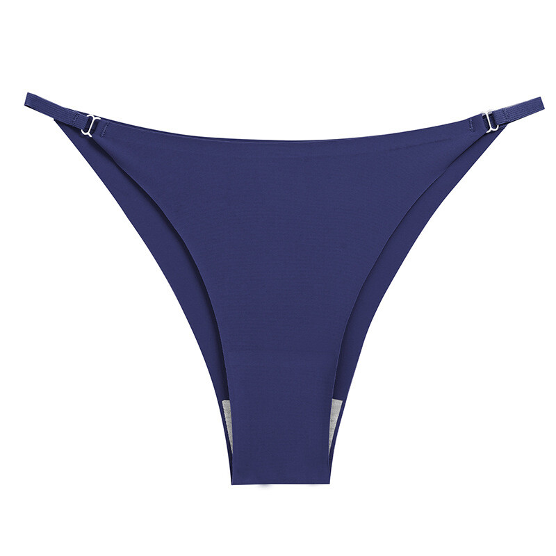 4 Pack Lot Sexy Womens High Cut Thong Panties Brief Low Rise Underwear Lingeries
