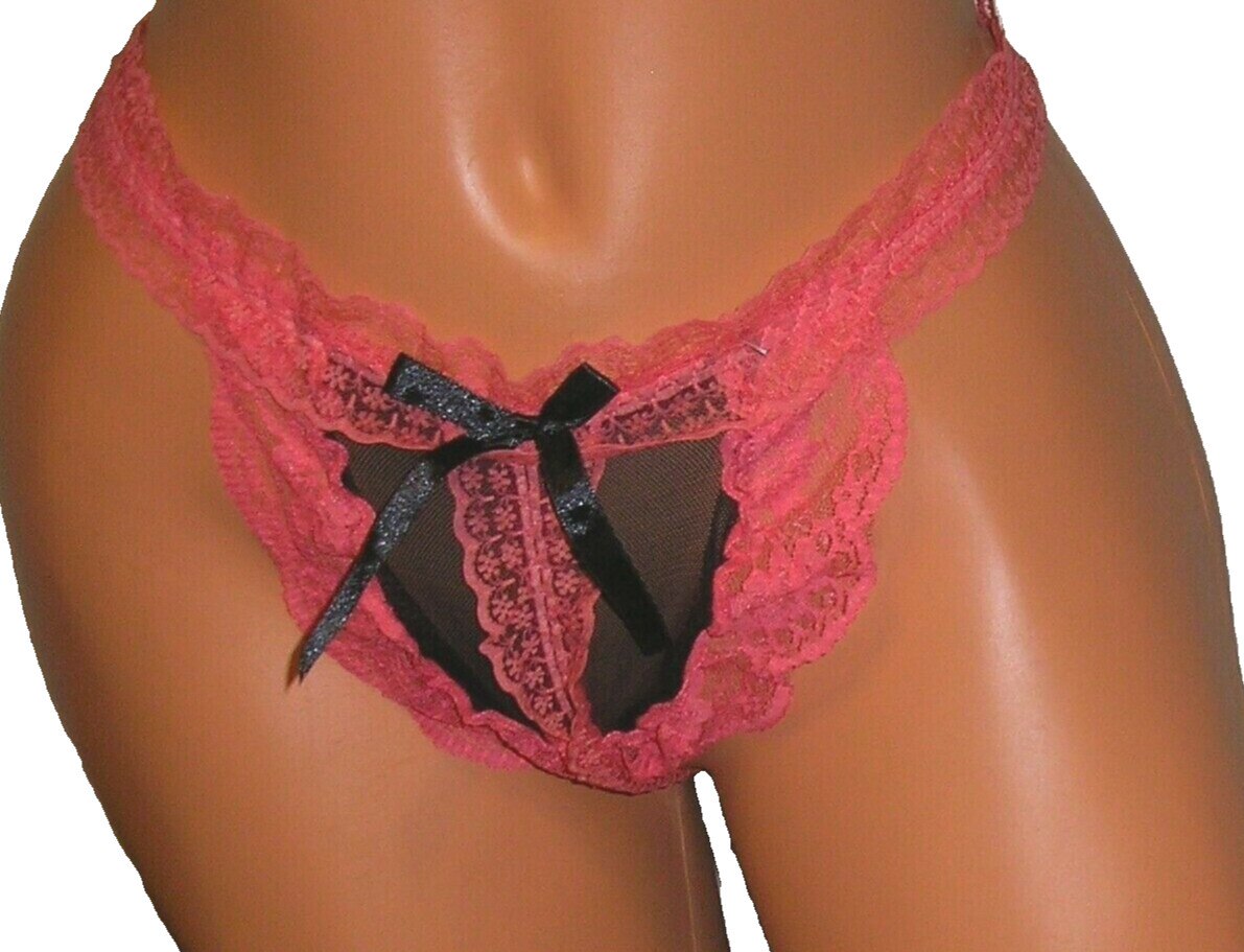 Panties Lingerie Ruffle Lace Thong XS / Small Adult Gift