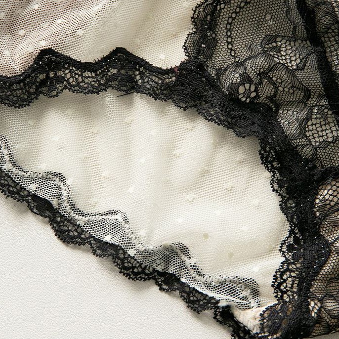 5 Pack Lot Sexy Womens French Lace Panties Underwear See Through Briefs Lingerie