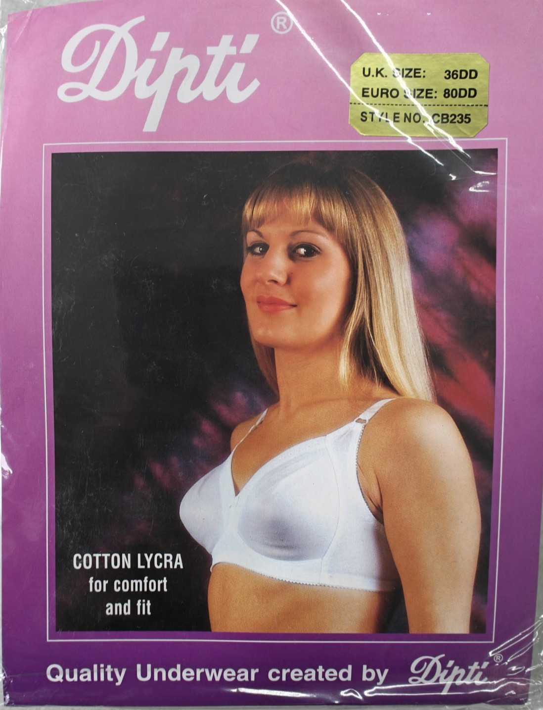 white cotton lycra comfort fit bra assorted sizes dipti gemm cb235