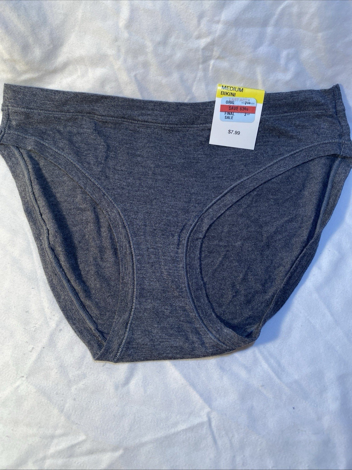 Lot Of 4 Alfani Womens 2X Ultra Soft Bikini Panties Size Medium NWT