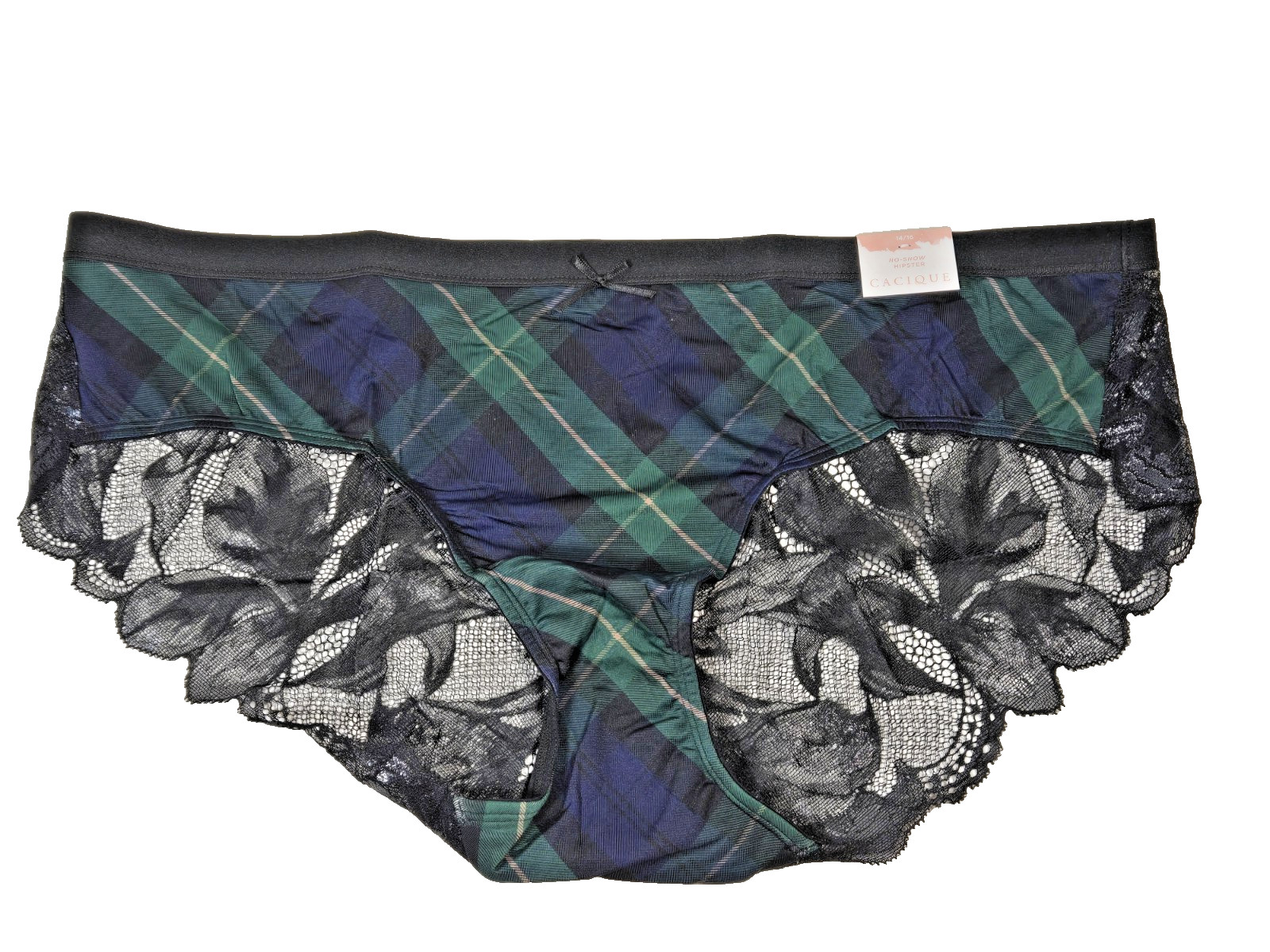 Women Panty Cacique New With Tags Nylon No-Show Hipster 14/16