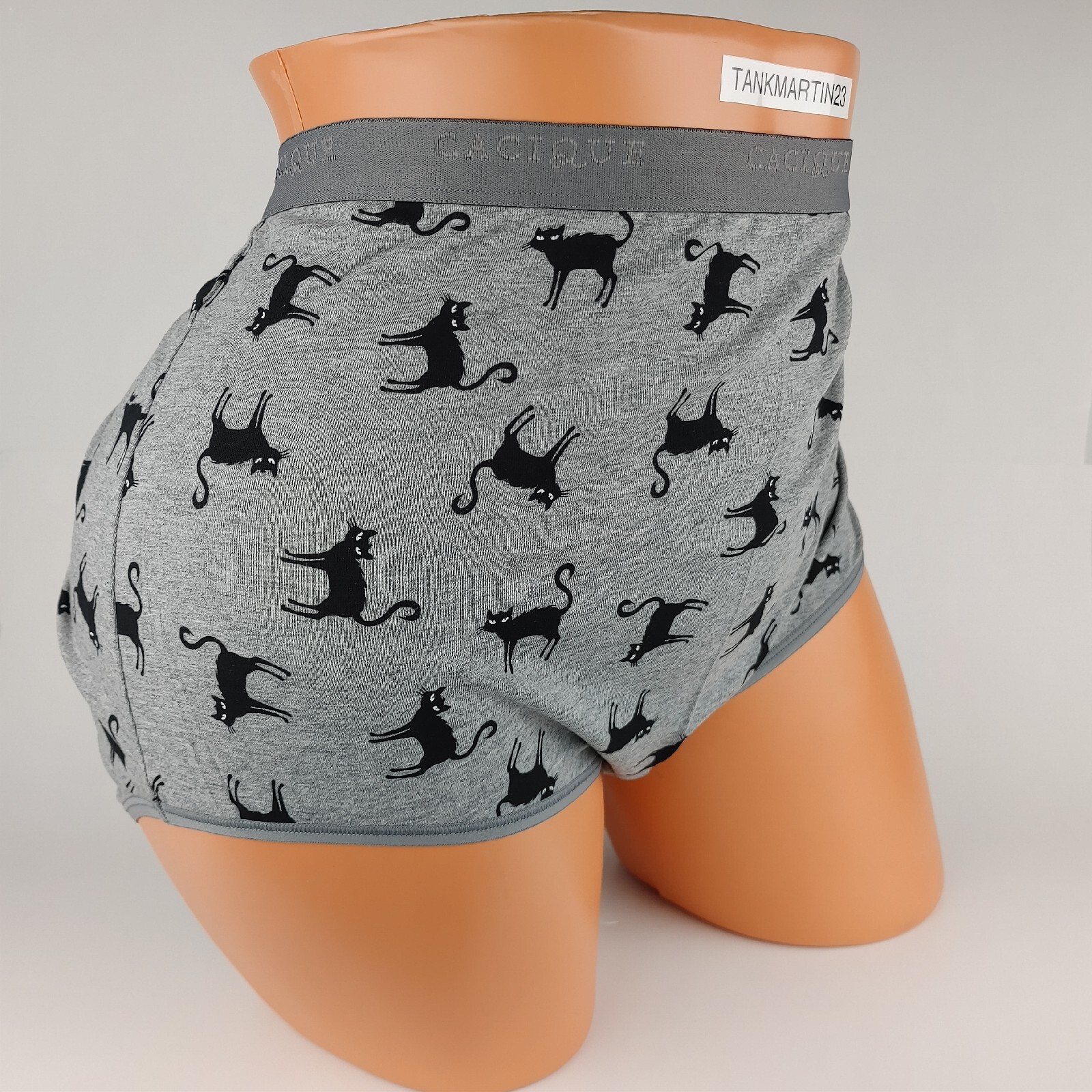 LANE BRYANT CACIQUE 22/24 COTTON High Waist Brief Halloween Black Cat Plus Panty