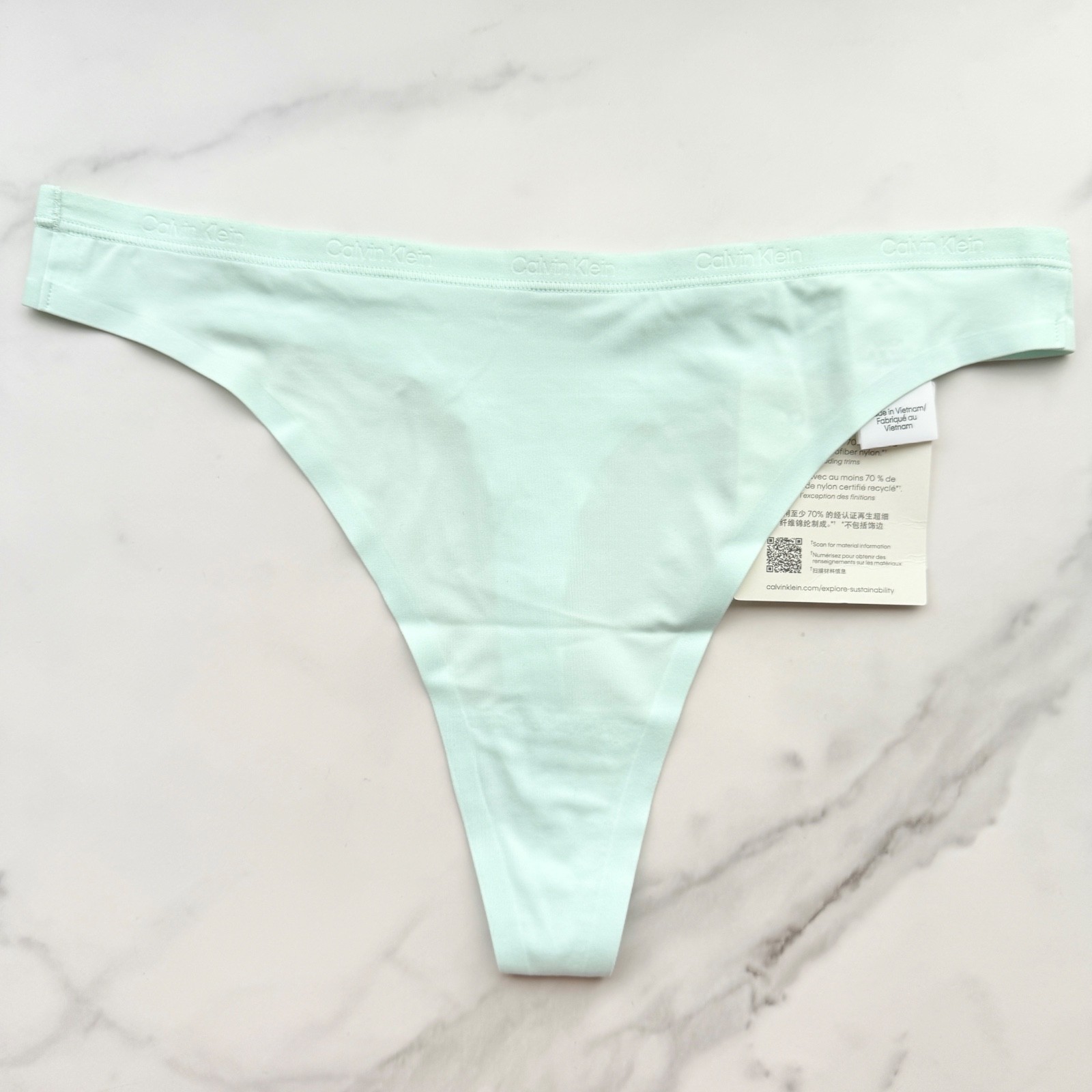 Calvin Klein Perfectly Fit Thong Panty Moonlight Jade Size S/M/XL