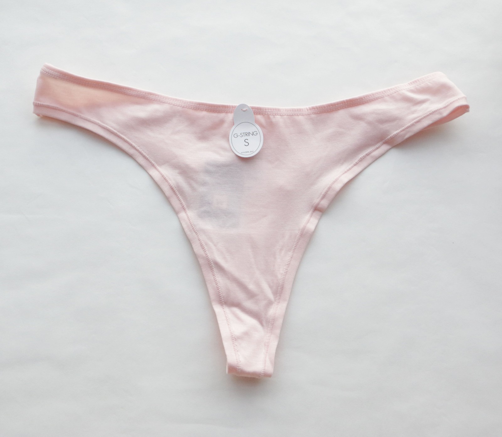 2 Pack Women Sexy Thongs Solid Smooth Underwear High cut G-string Knickers S-M