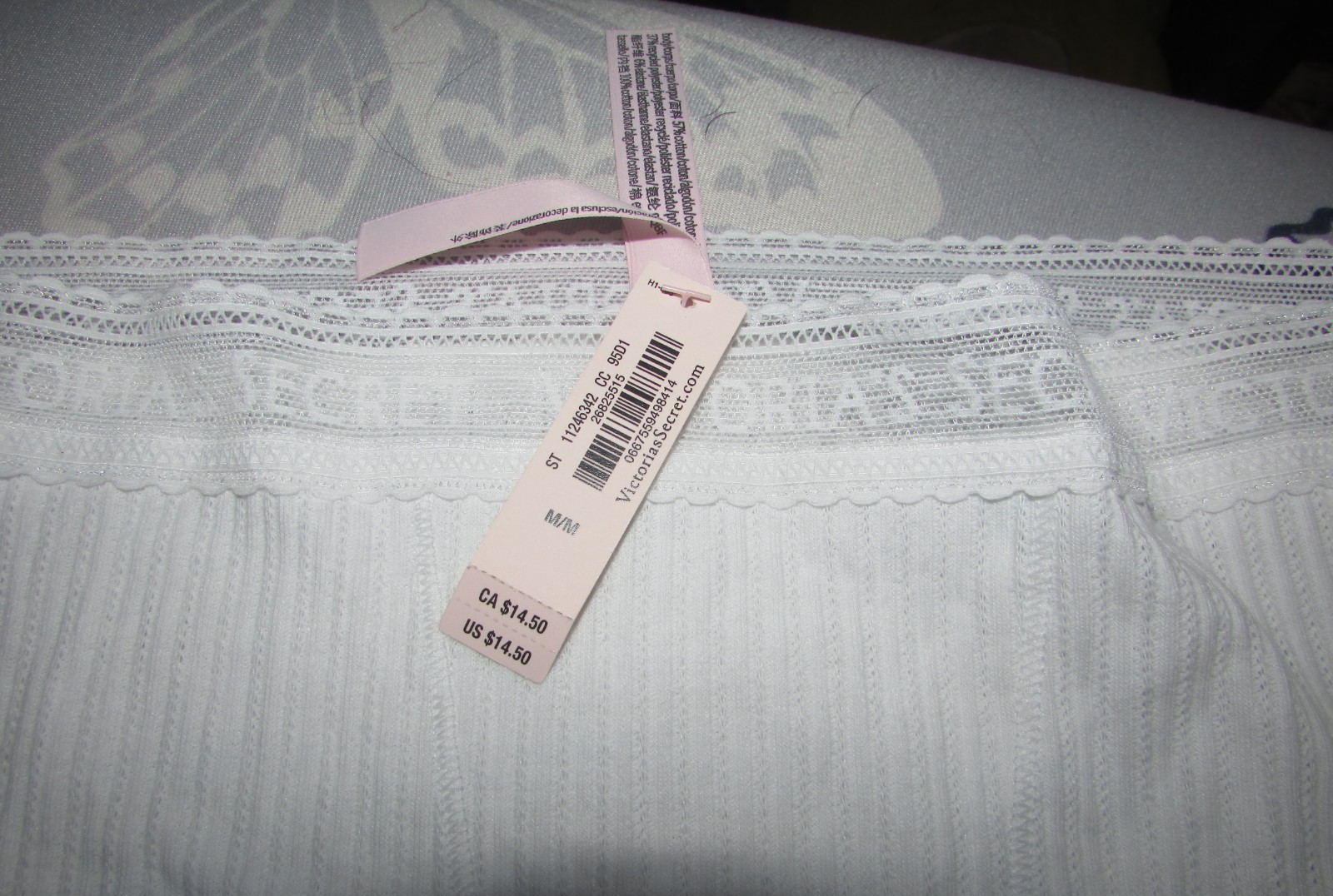Victoria’s Secret Ladies Size Medium “High-Waist Boy Shorts”-NEW,With Tags