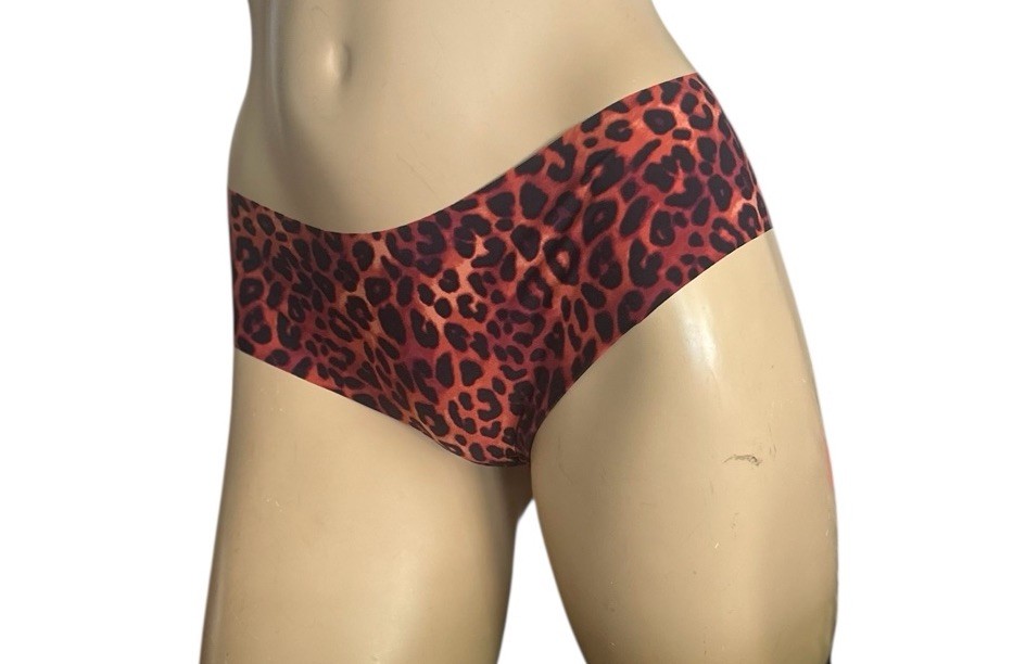Victoria’s Secret Low Rise Cheekster Panty Seamless Xsmall Animal Print New