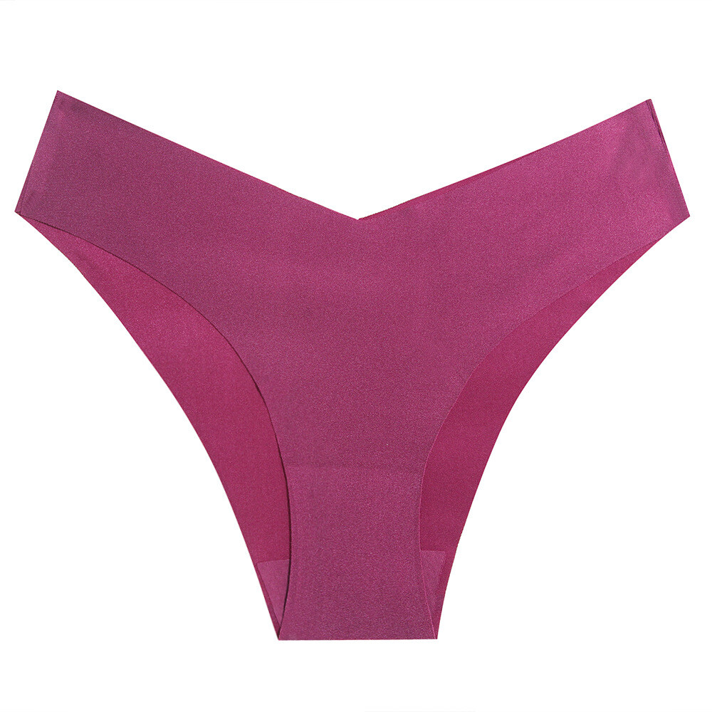 5PCS/LOT Sexy Womens Panties Briefs V Cut Underwear Bikinis Lingeries Underpants