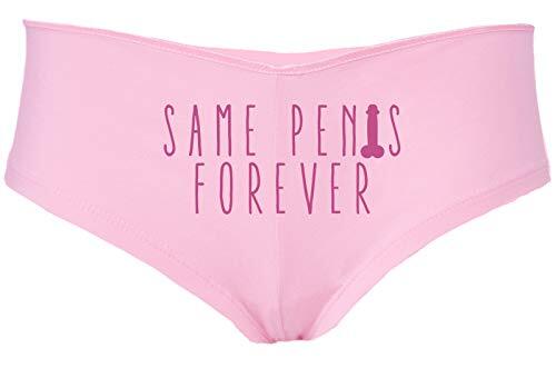 Knaughty Knickers Same Penis Forever Pink Underwear The Panty Game Bachelorette