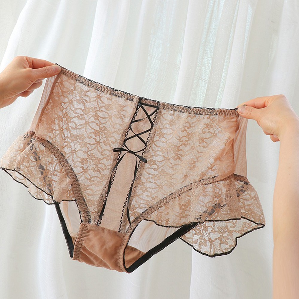 High-Waisted Women’s Lace Panties Butt Lifting Underwear Plus Size 2XL-6XL