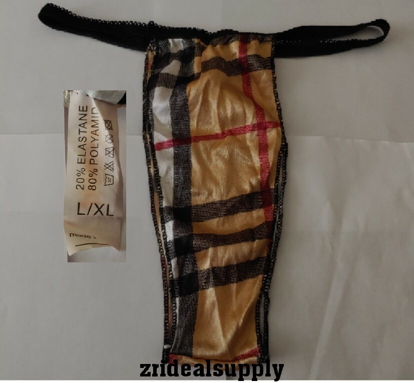 Women’s Sexy Thong Yellow ,Gray & Red Mix color New BY NEW NIGHT