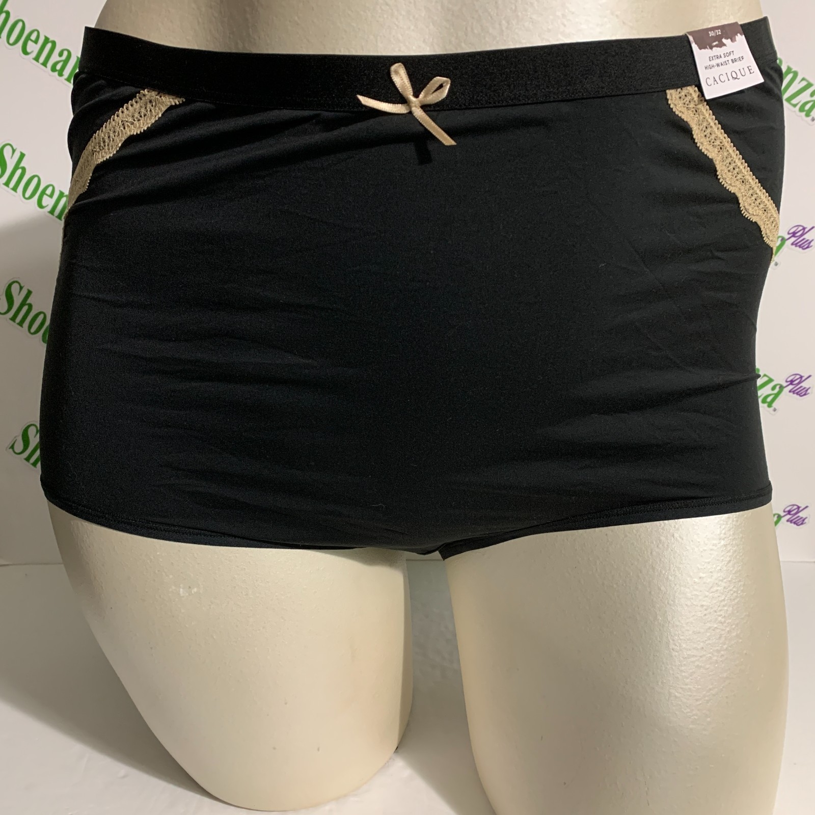 Lane Bryant Cacique Extra Soft High-Waist Brief Panties Underwear Plus 30 32