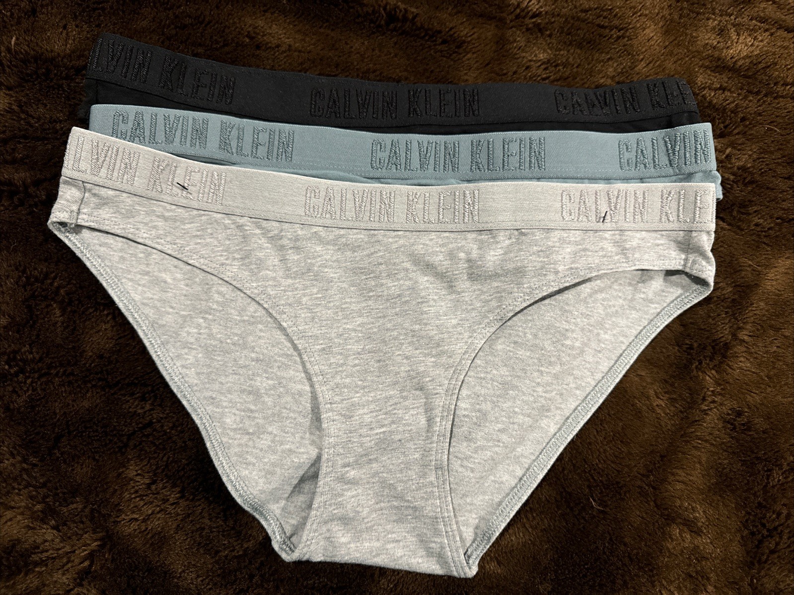 Calvin Klein Bikini Underwear Lot Of 3 Style QP1999X-931 Small