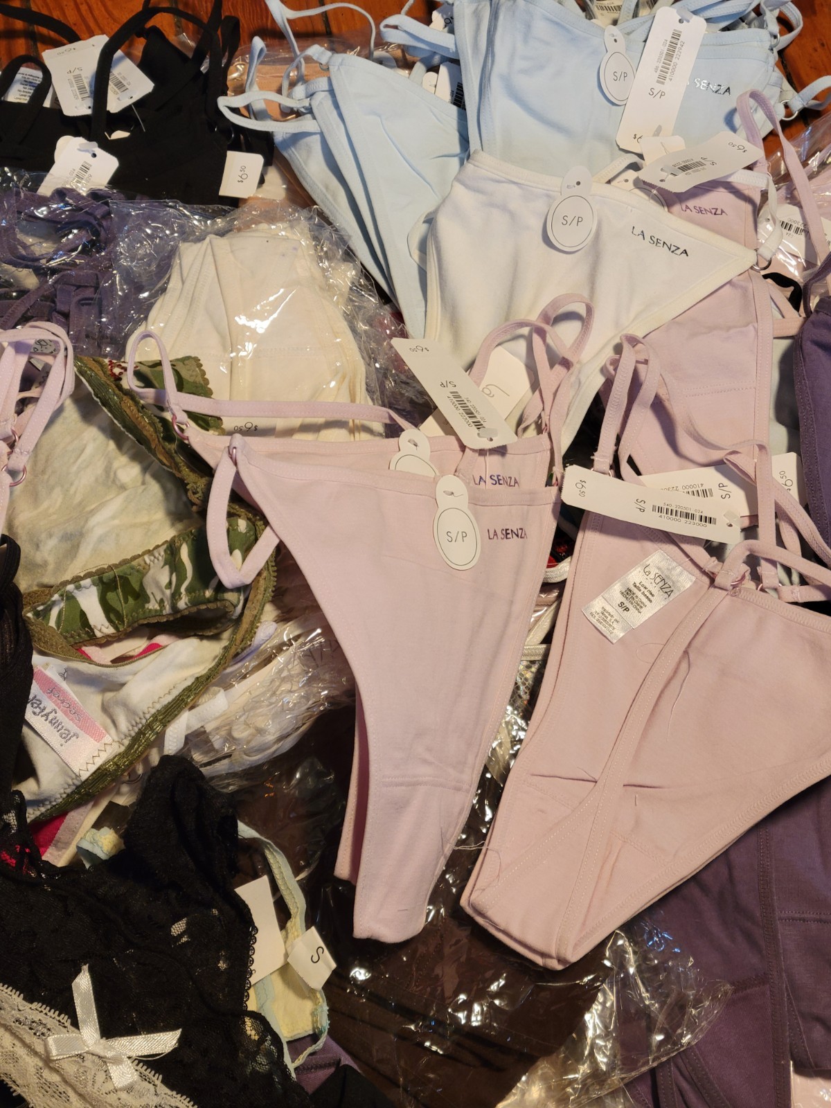 New Wholesale Lot 10 La Senza Women G-String Thongs Panties Underwear Medium