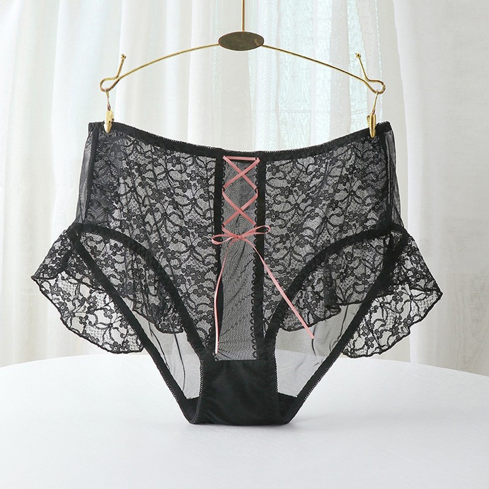 High-Waisted Women’s Lace Panties Butt Lifting Underwear Plus Size 2XL-6XL