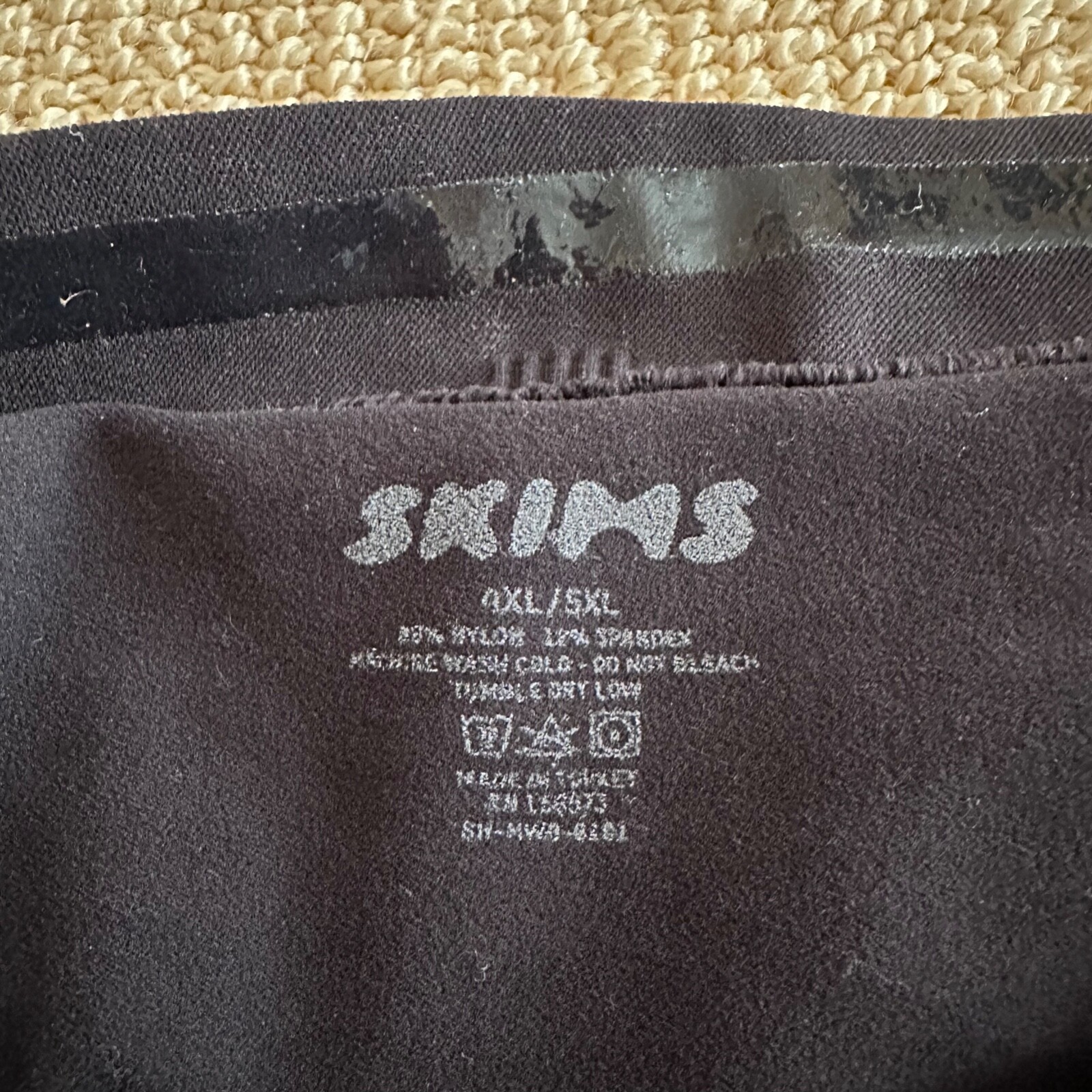 Skims Sculpting Mid Waist Brief Shapewear, Size 4X/5X New