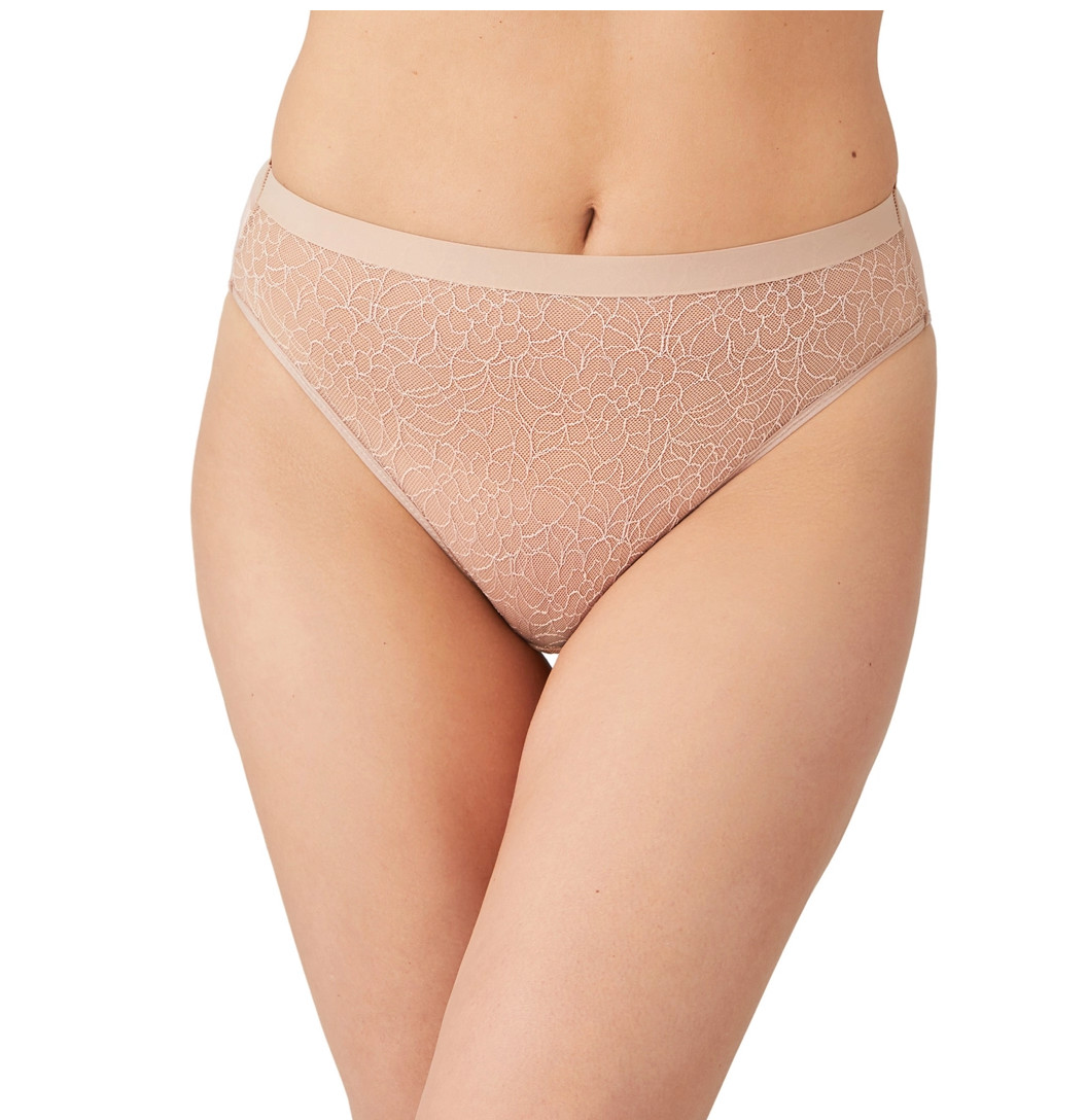 Wacoal XL All Edge Hi-Cut Brief Panty NWOT Roebuck 841341