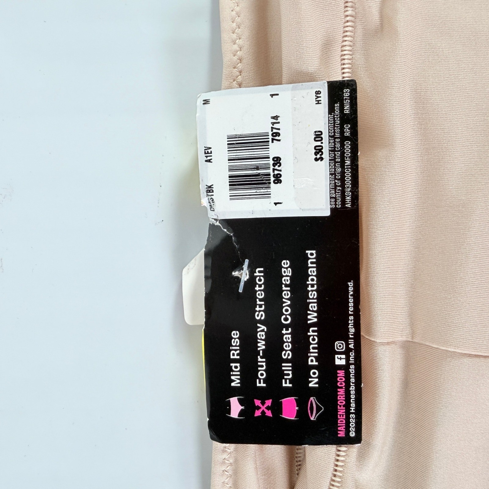 Maidenform Everyday Luxe Stretch Micro Bikini Underwear 3 Pack Size M 6 NWT