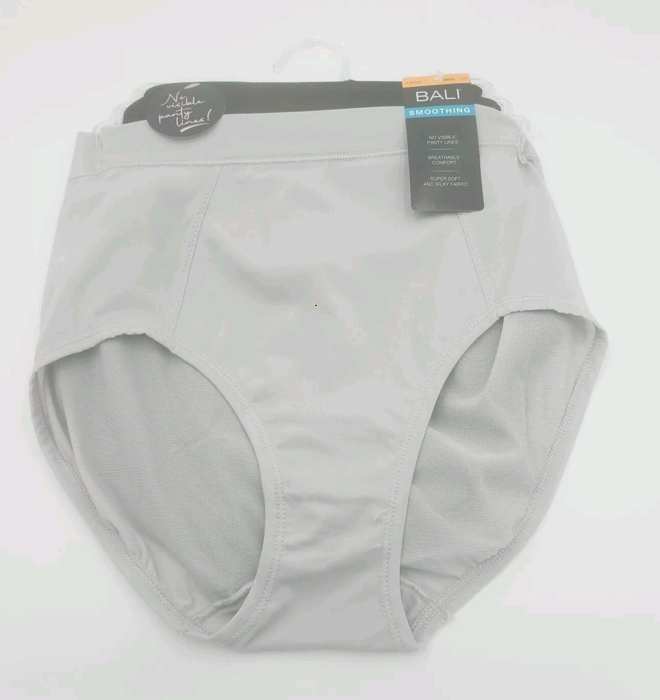 Bali Women’s Smoothing Brief Panty 3-Pair DFMEB3 L/7 Nylon New