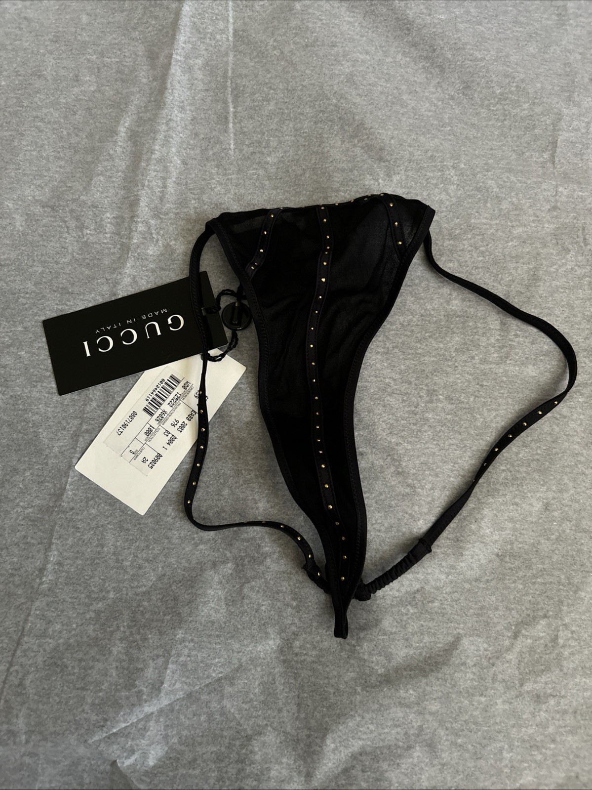 Gucci Tom Ford Thong Lingerie Underwear Panty Includes Box & Ribbon New With Tag