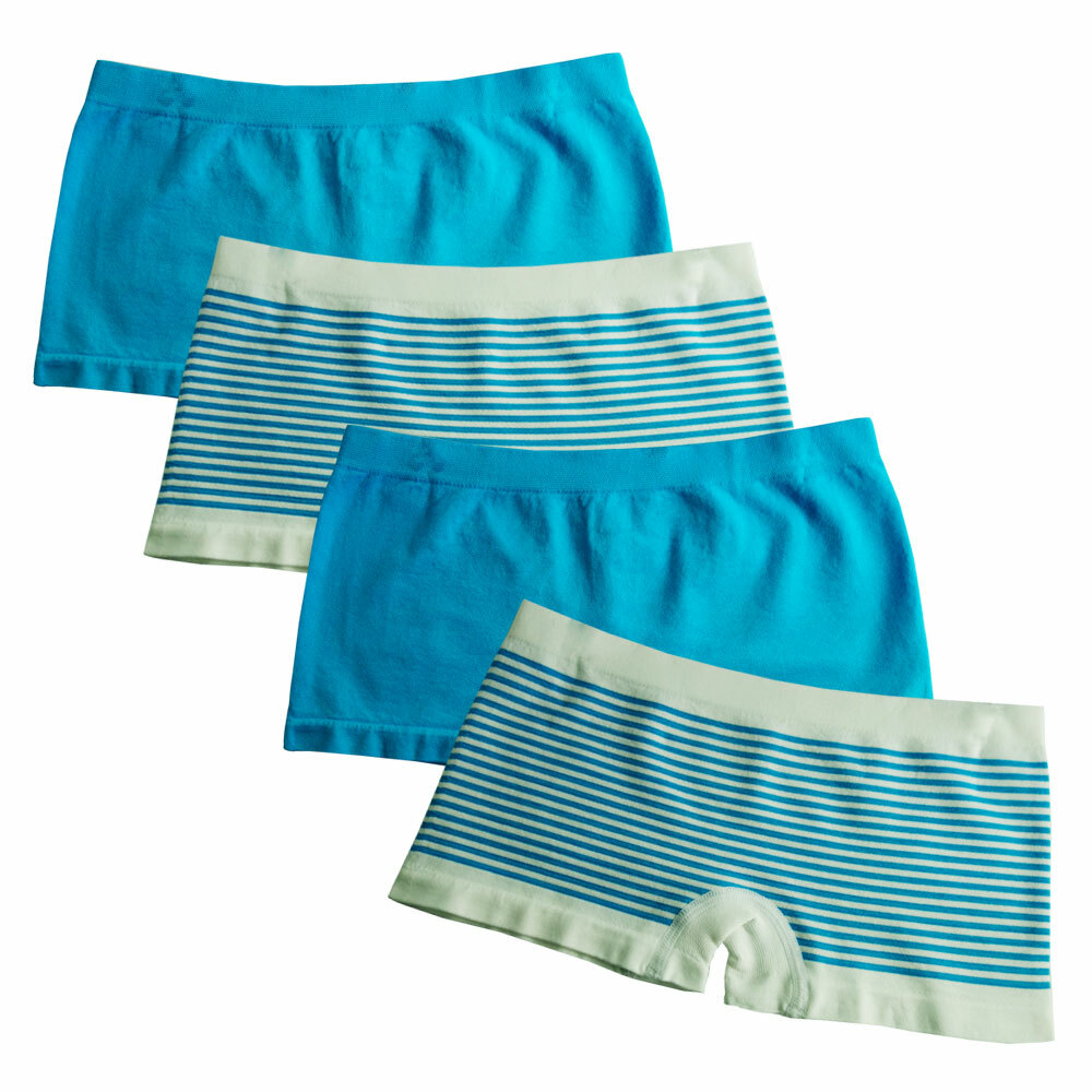 FEM Girl Seamless Panties For Girls Boy Shorts (809) – 4 Pack