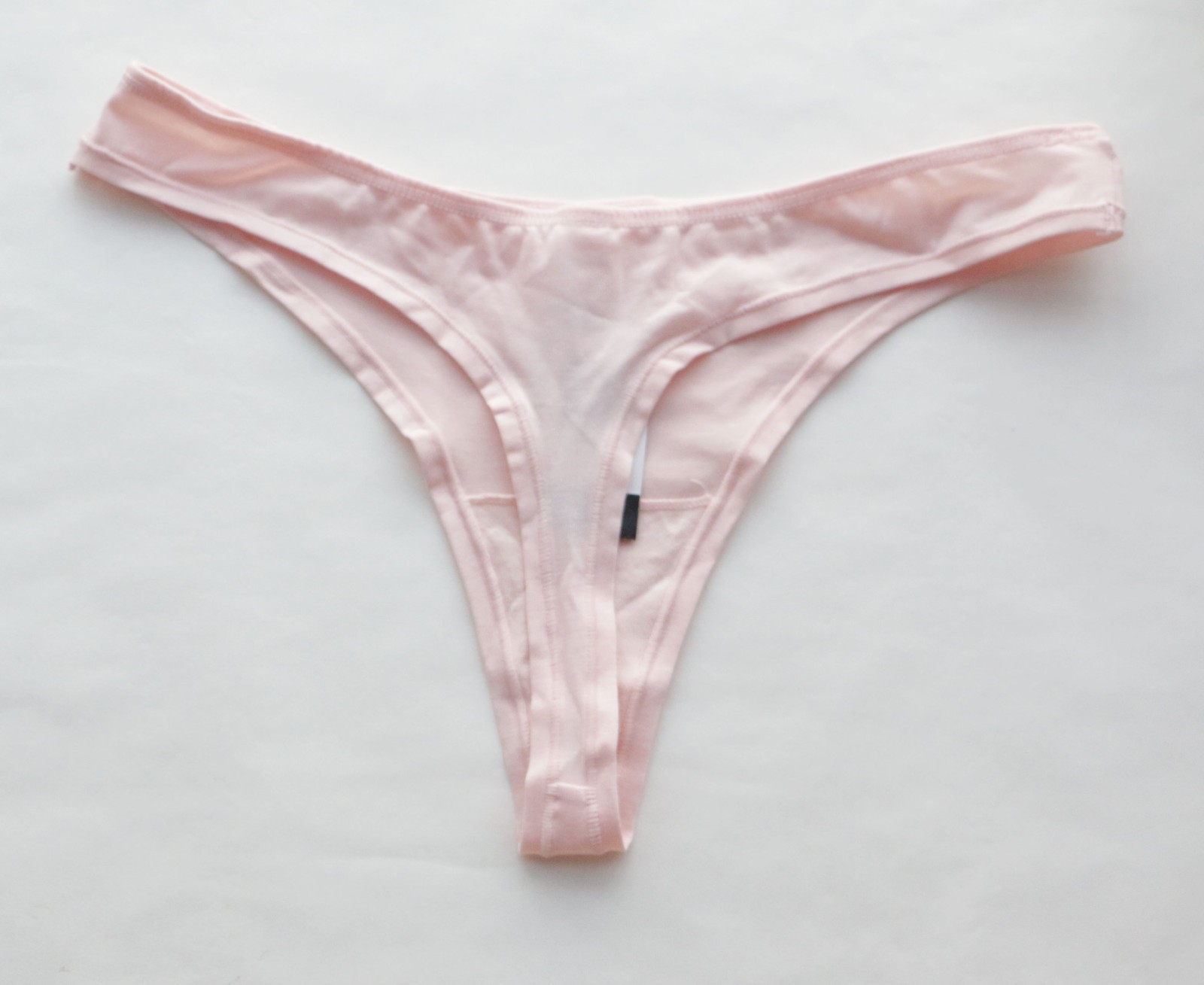 2 Pack Women Sexy Thongs Solid Smooth Underwear High cut G-string Knickers S-M